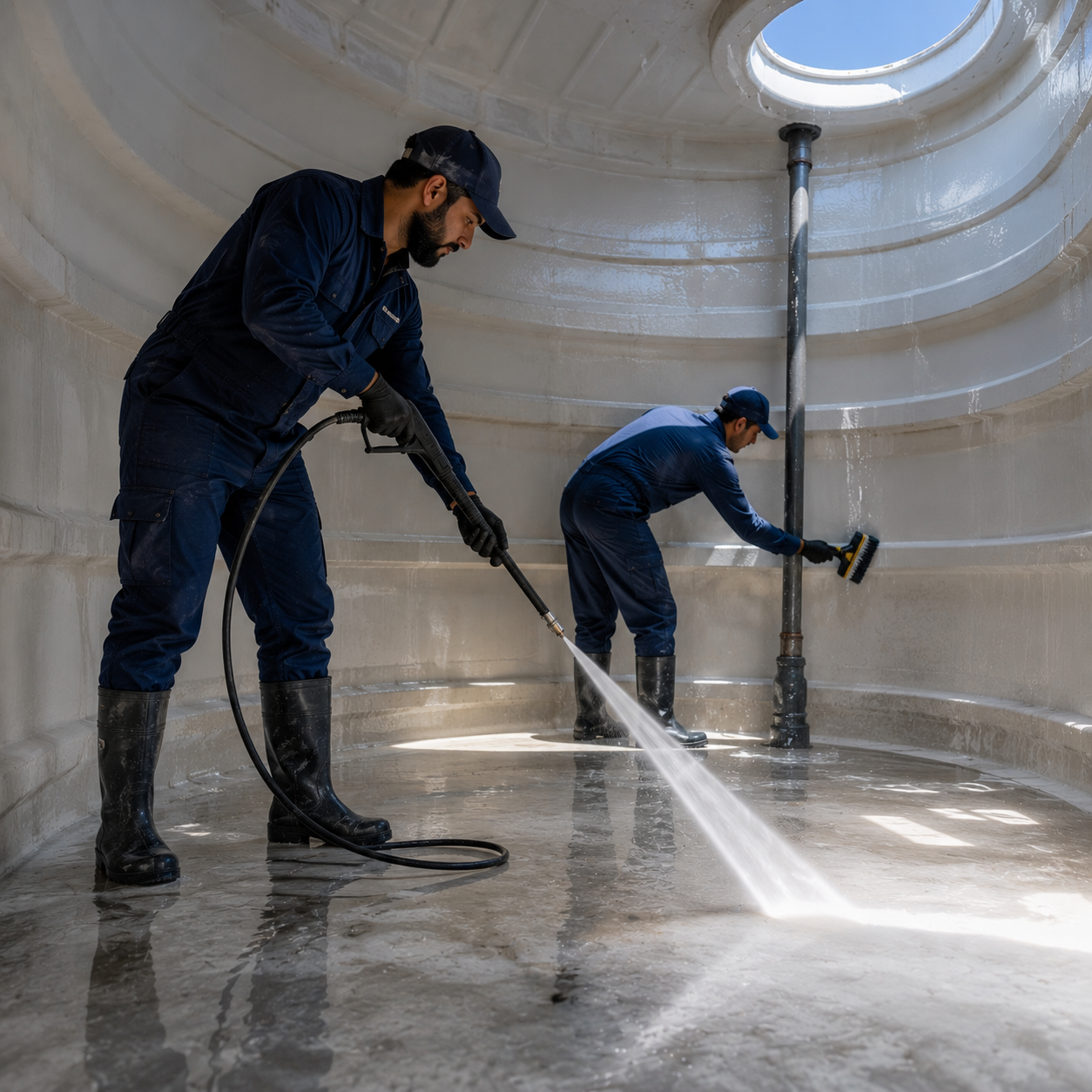 Water Tank Cleaning